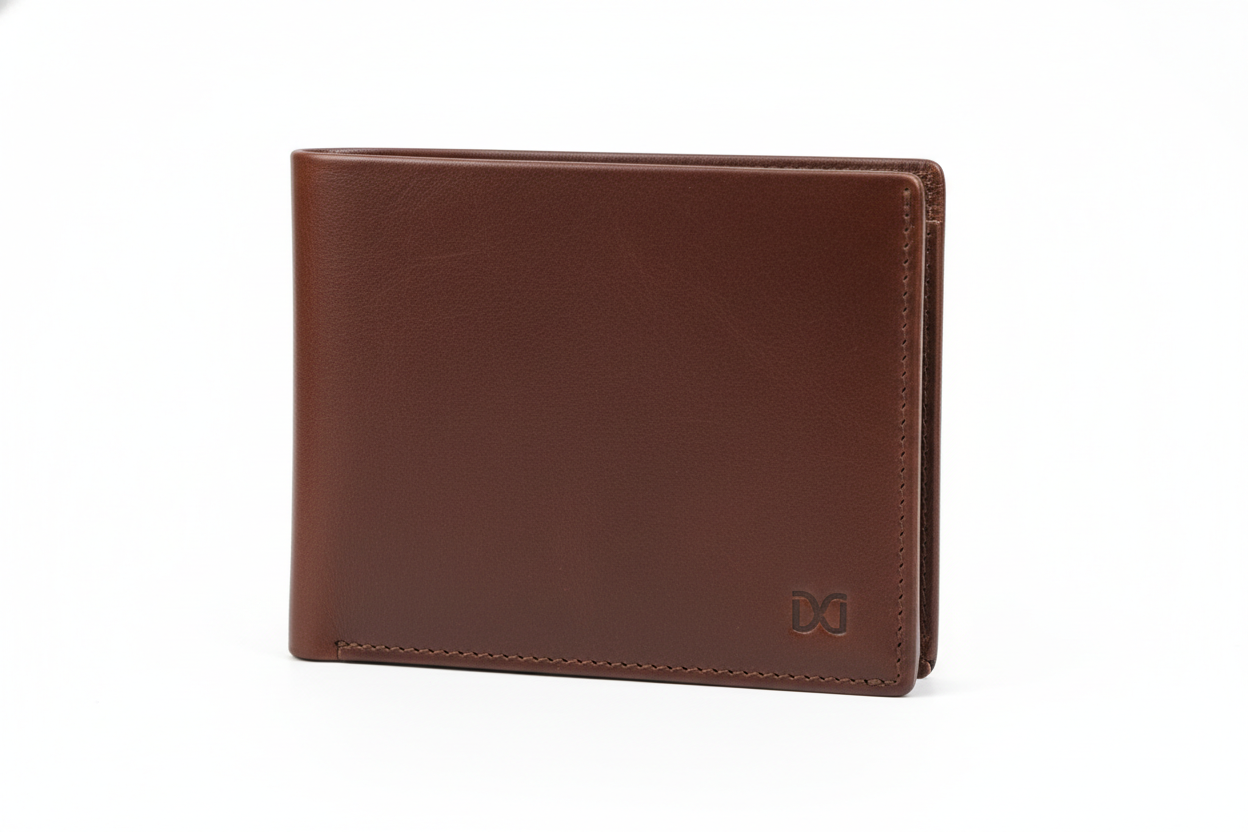 make a wallet picture in brown colour